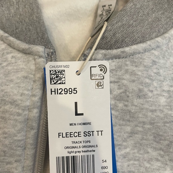 Adidas 3-Stripes Jacket Men Size L - Picture 3 of 3